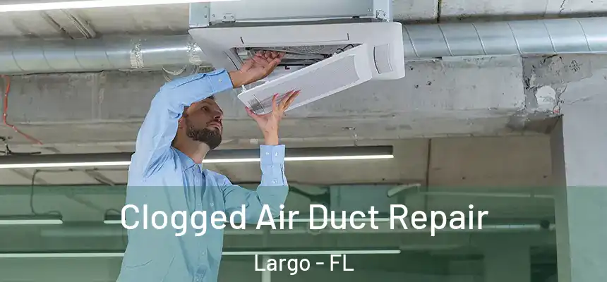 Clogged Air Duct Repair Largo - FL